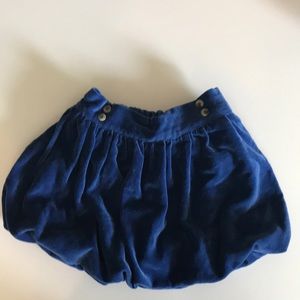kate Quinn velvet royal blue 3t 100% org cotton